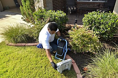 Clogged Exterior Drain Repair Dallas Baker Brothers 