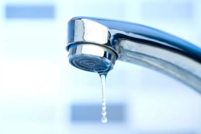 Image of water dripping from a faucet