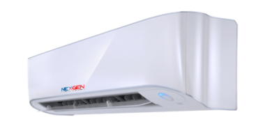 Ductless Wall Mounted AC unit at an angle