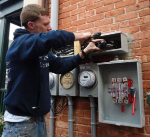 DIY electrical installation