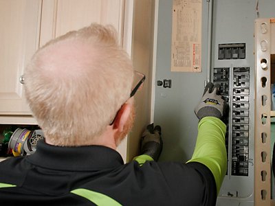 Electrician Breaker Box