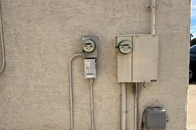 Arizona home's electrical panel