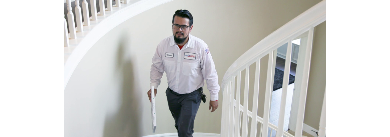 Employee Carrying Filter