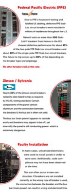 Examples of Bad Electrical Panels