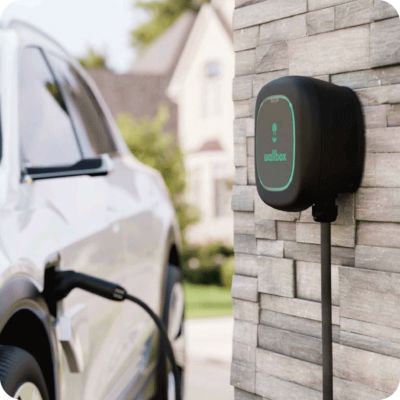 Electric vehicle charging with a Wallbox home charger