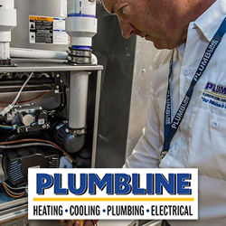 Heating technician repairing a furnace in a Firestone, CO home