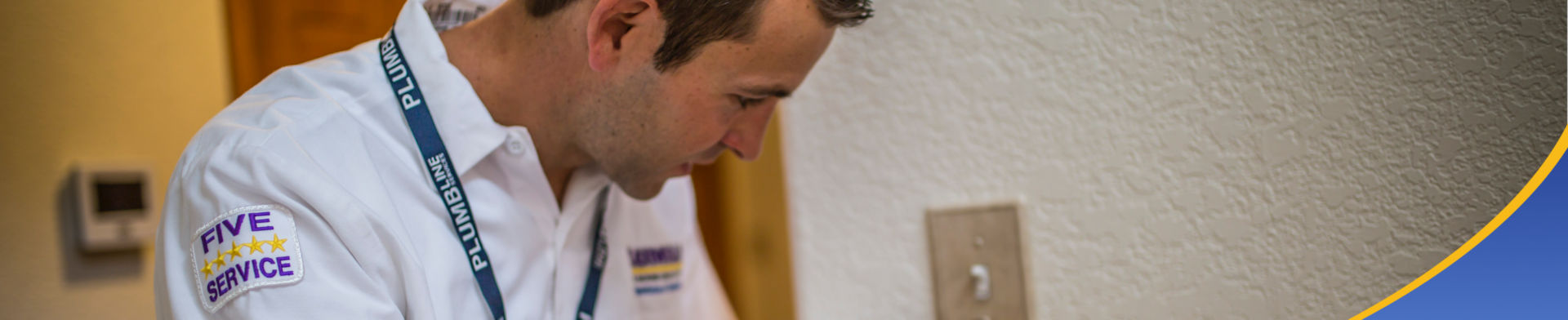 Five Service Plumber Looking On Hero