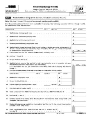 IRS Form 5695