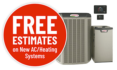 Free Estimates on New AC & Heating Systems