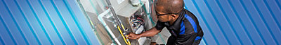Coolray HVAC technician performing repair