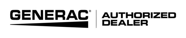 generac authorized dealer logo black