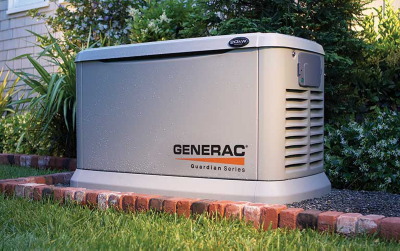 Generator outside