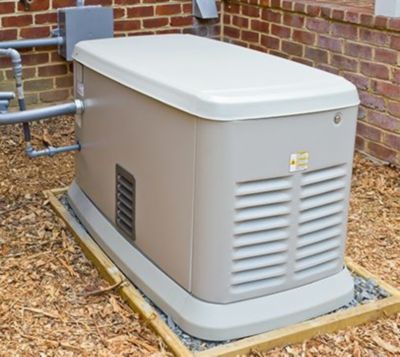 Generic generator in the yard