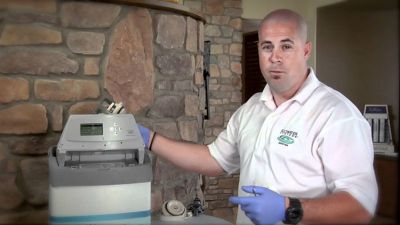 Water Softener Technician with a Water Softner System