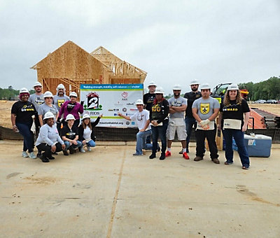 Abacus group at Habitat for Humanity