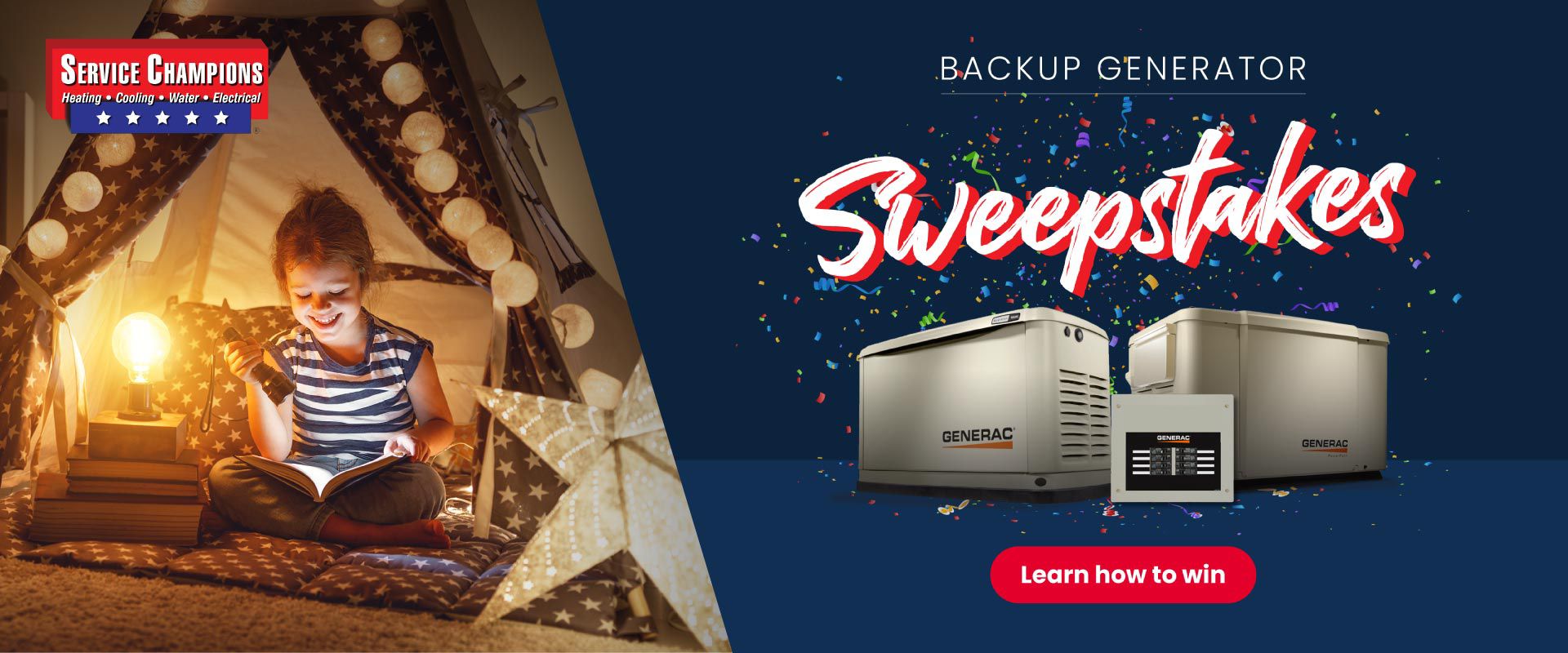 Backup Generator Sweepstakes