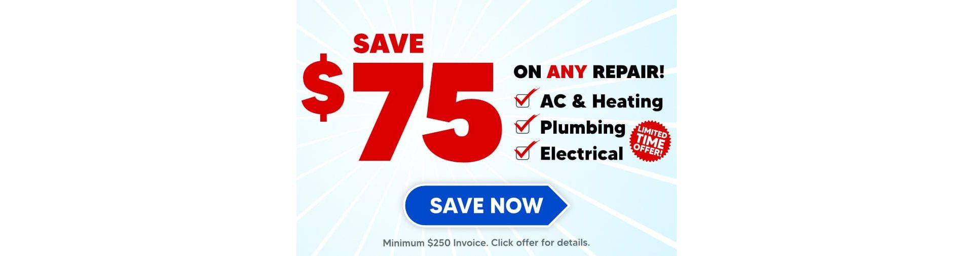 $75 Off Any Repair