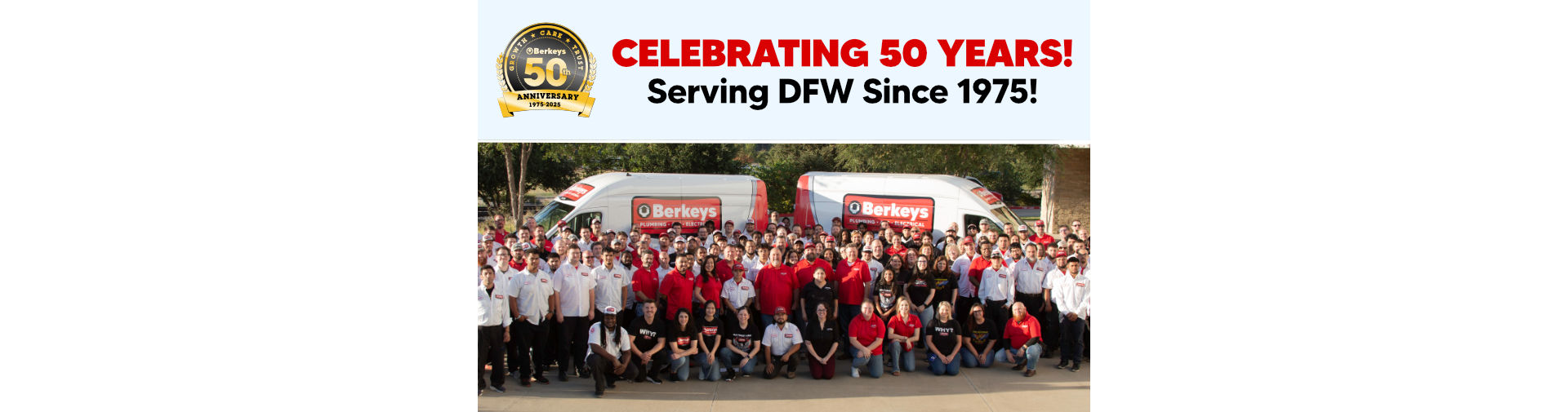 Celebrating 50 Years Serving DFW