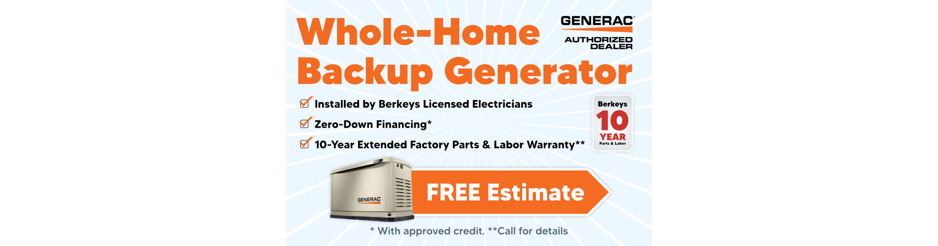 Whole Home Backup Generator