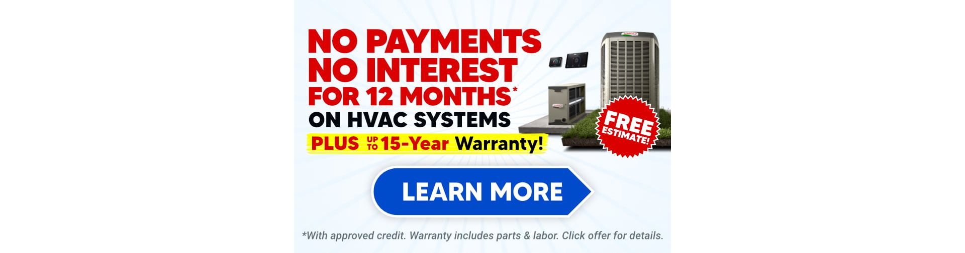 HVAC Financing Special
