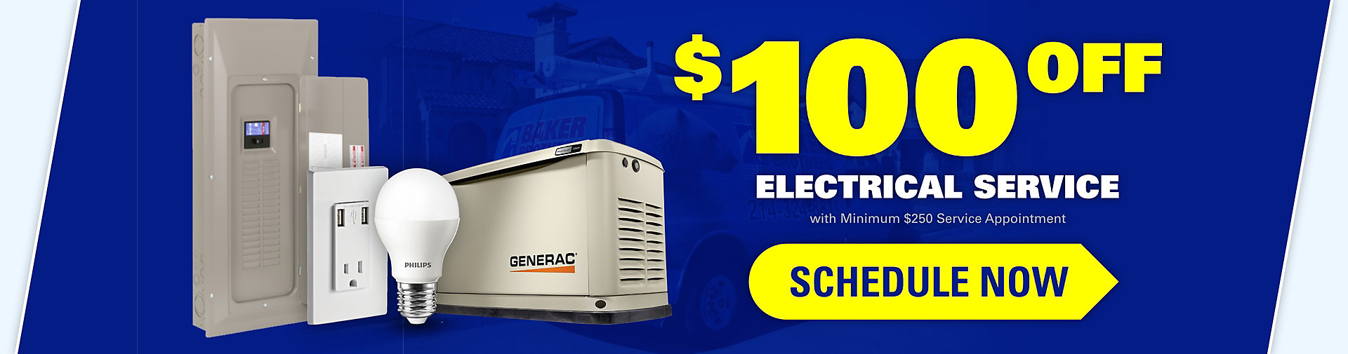 Save $100 on Electrical Service