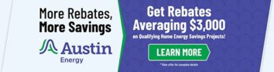 Austin Energy Rebates