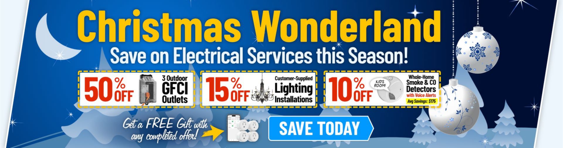 Christmas Wonderland Savings