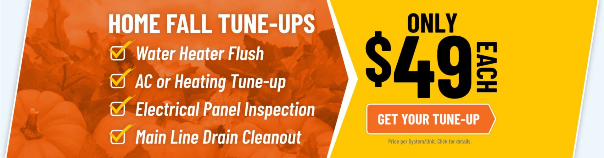 Home Fall Tune-ups