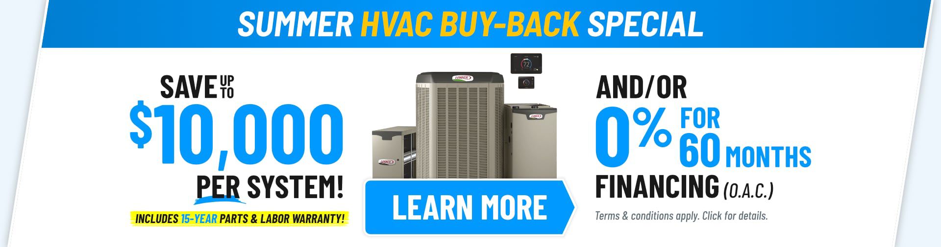 Summer HVAC Buy-Back Special