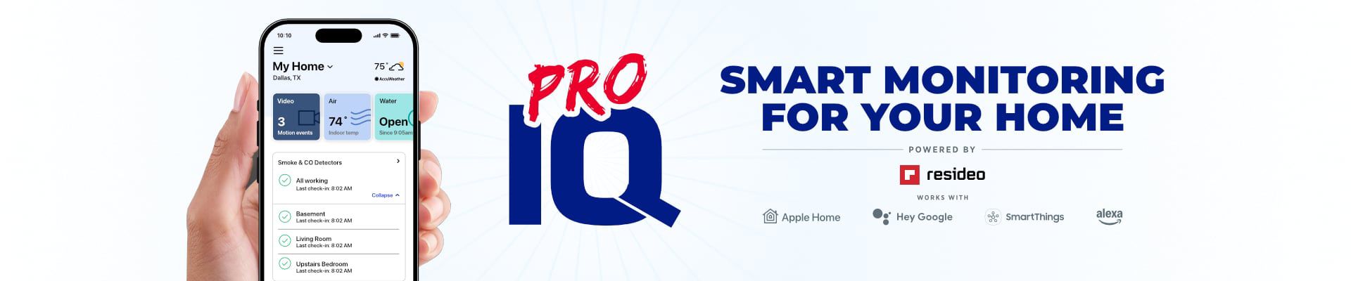 Baker Brothers ProIQ - Smart Home Monitoring powered by Resideo