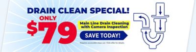 Drain Cleaning Special