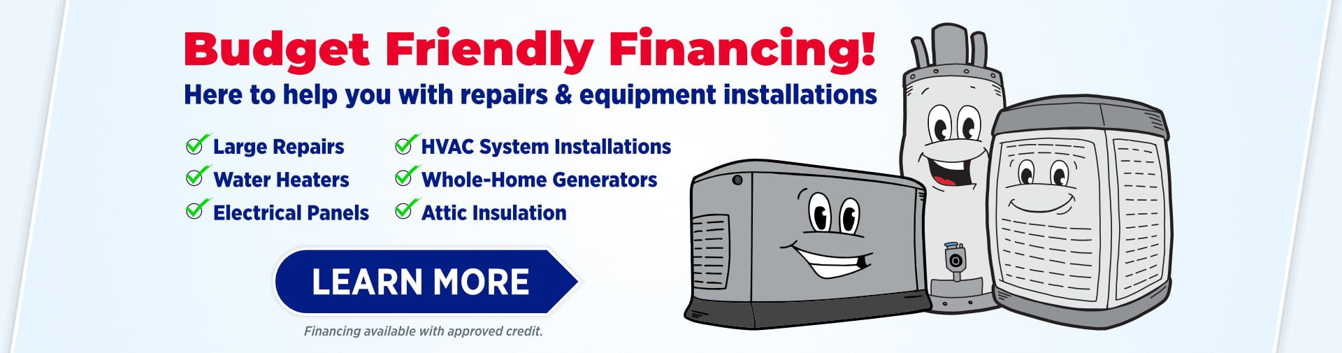 Budget Friendly Financing