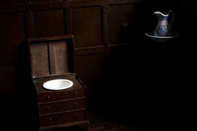 antique bathroom showing toilet