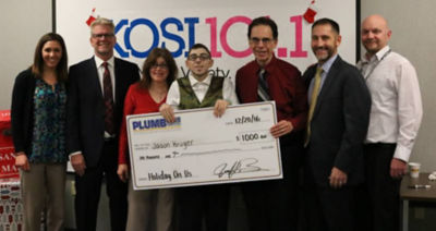 Holiday on us winners