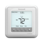 Honeywell thermostat set to 72 degrees no background