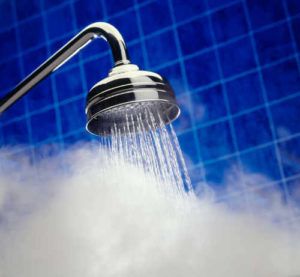 Hot Shower Water