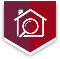 House Magnifying Glass Icon