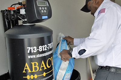Water Softener Maintenance by Abacus in Houston