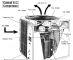 Illustration of air conditioning unit air flow