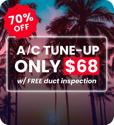 $58 2 For 1: Furnace Tune-Up + Air Conditioner Safety Inspection