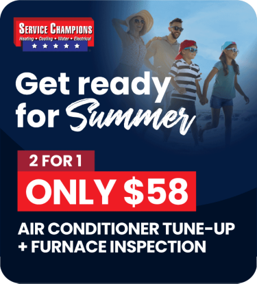 $58 2 For 1: Furnace Tune-Up + Air Conditioner Safety Inspection