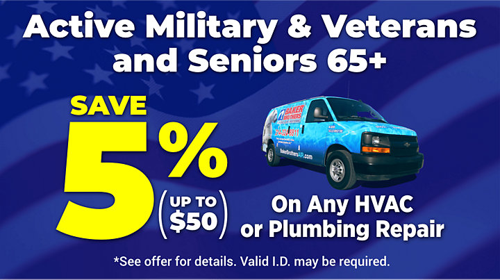 Veteran- Senior Discount
