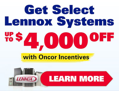 Up to 4000 off Lennox