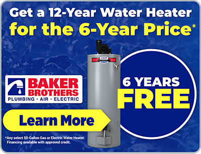 Get a 12 Year Water Heater for the 6 Year Price