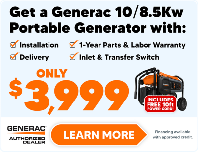 Get a new portable generator with installation