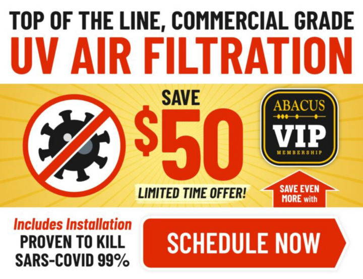 Top of the Line, Commercial Grate UV Air Filtration Save $50 