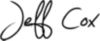 Jeff Cox Signature