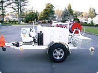Drain jetting service equipment
