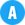 Blue Letter A