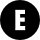 Black Letter E